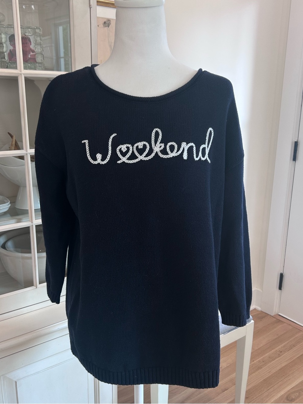 Talbots “WEEKEND” Sweater Sz LP
